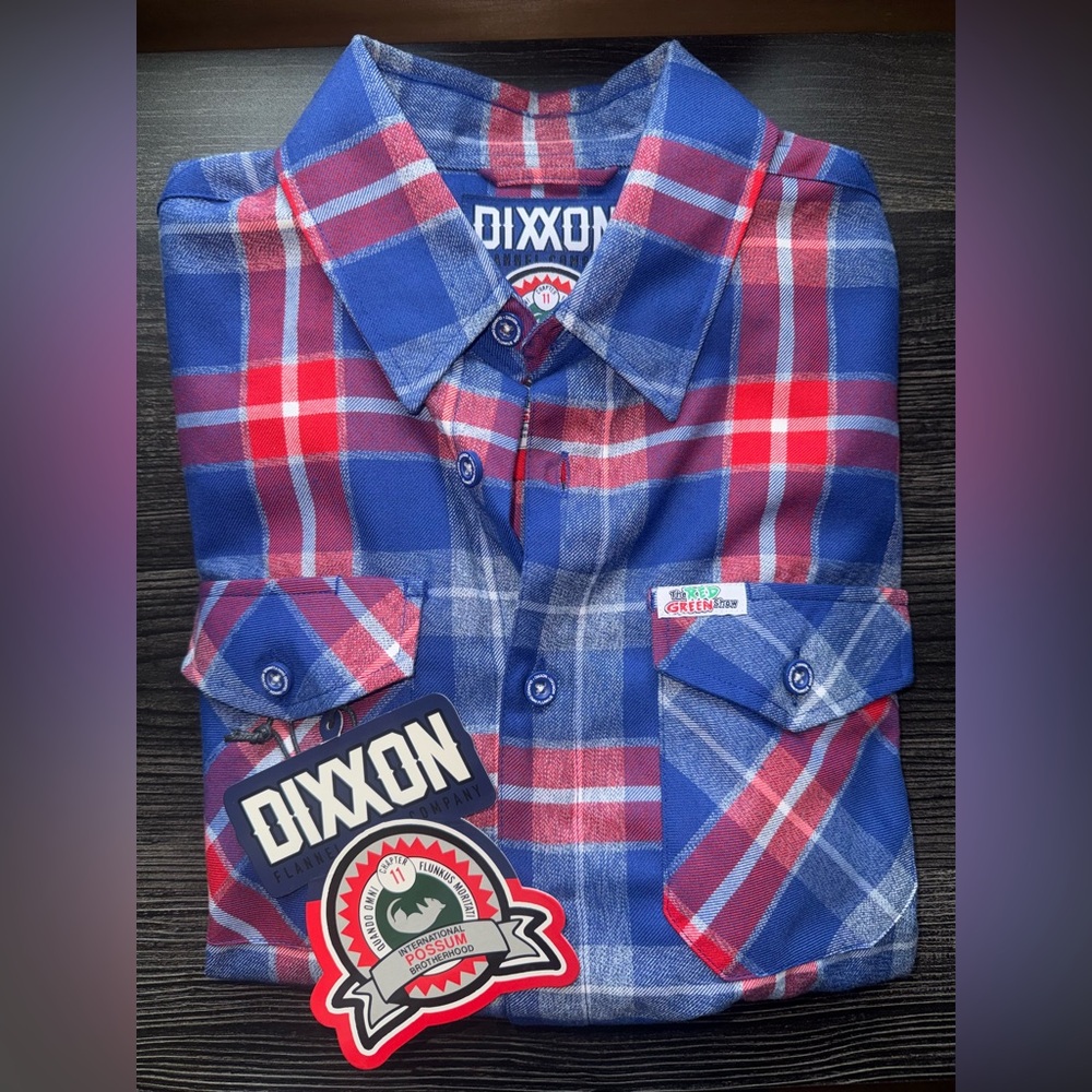 DIXXON “The Red and Green show” Men’s Flannel